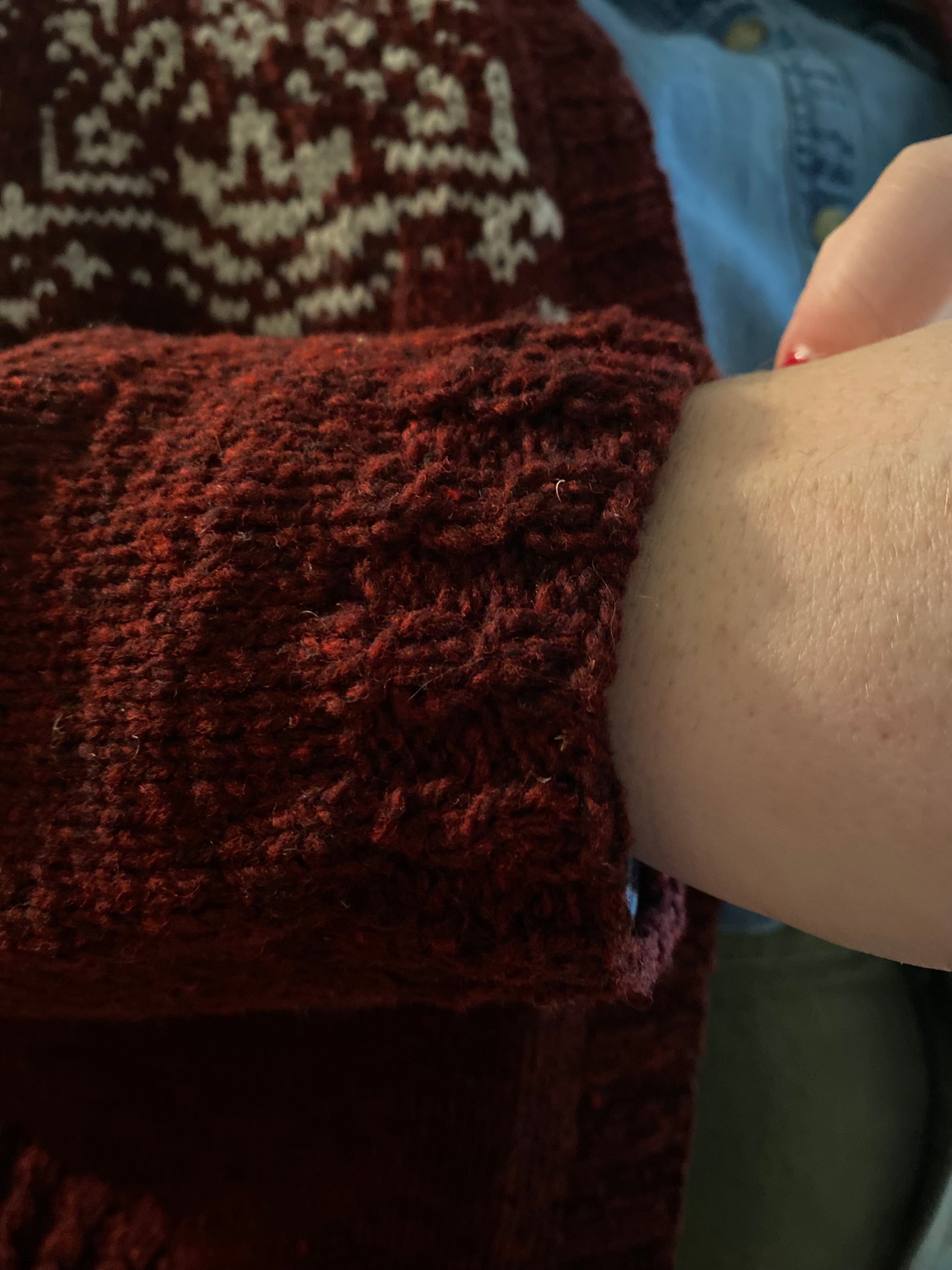 snow burst cardigan kit