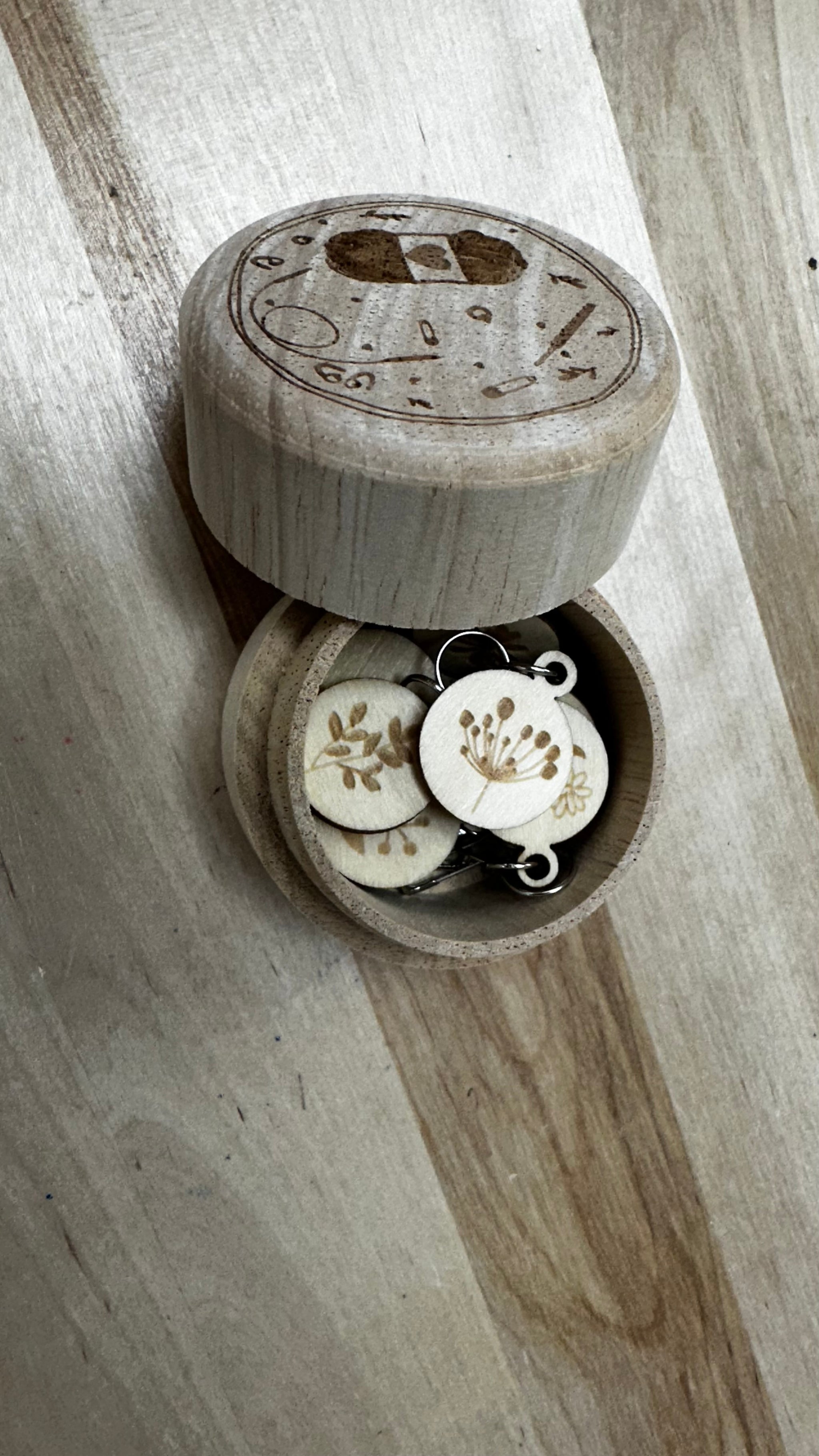 FLOWER STITCH MARKERS