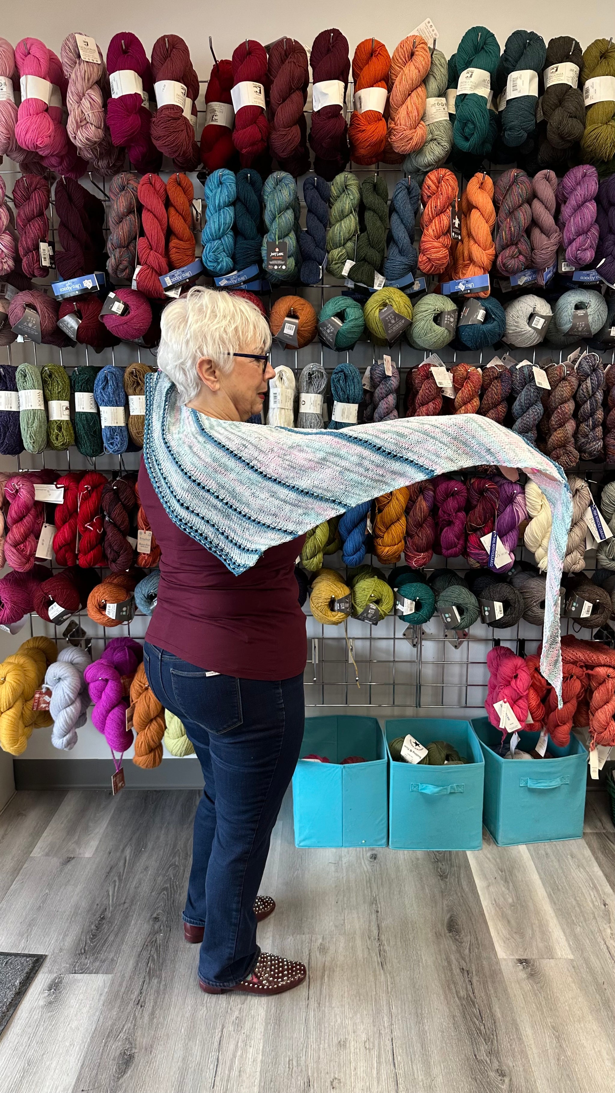 DANGLING CONVERSATION SHAWL KIT