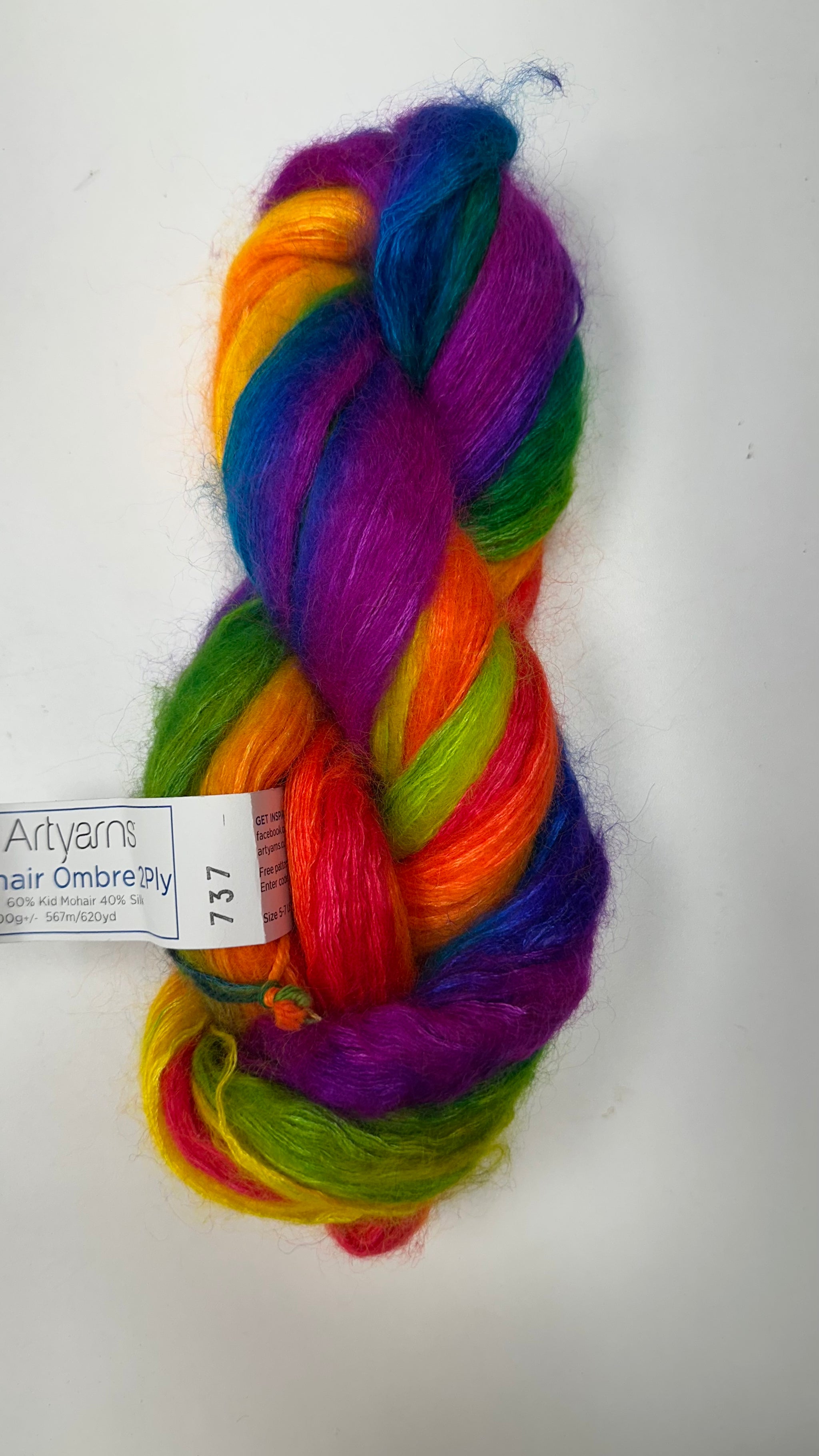 ARTYARNS MOHAIR OMBRE 2 PLY