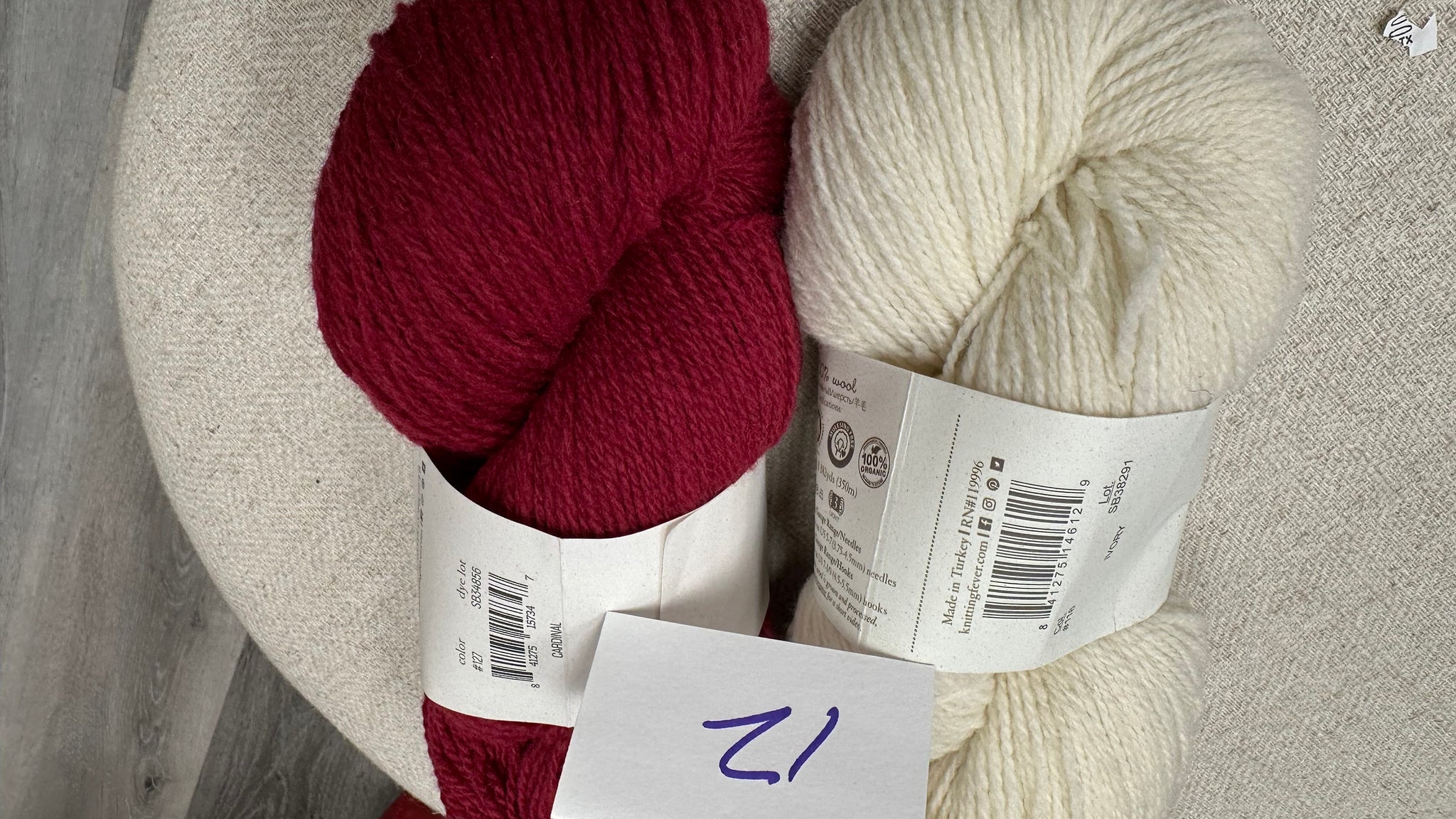 snow burst cardigan kit