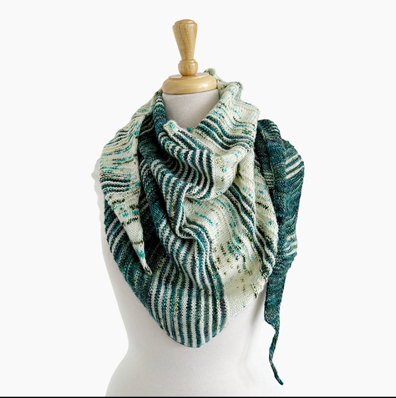 GARDENS UNDER GLASS SHAWL KIT
