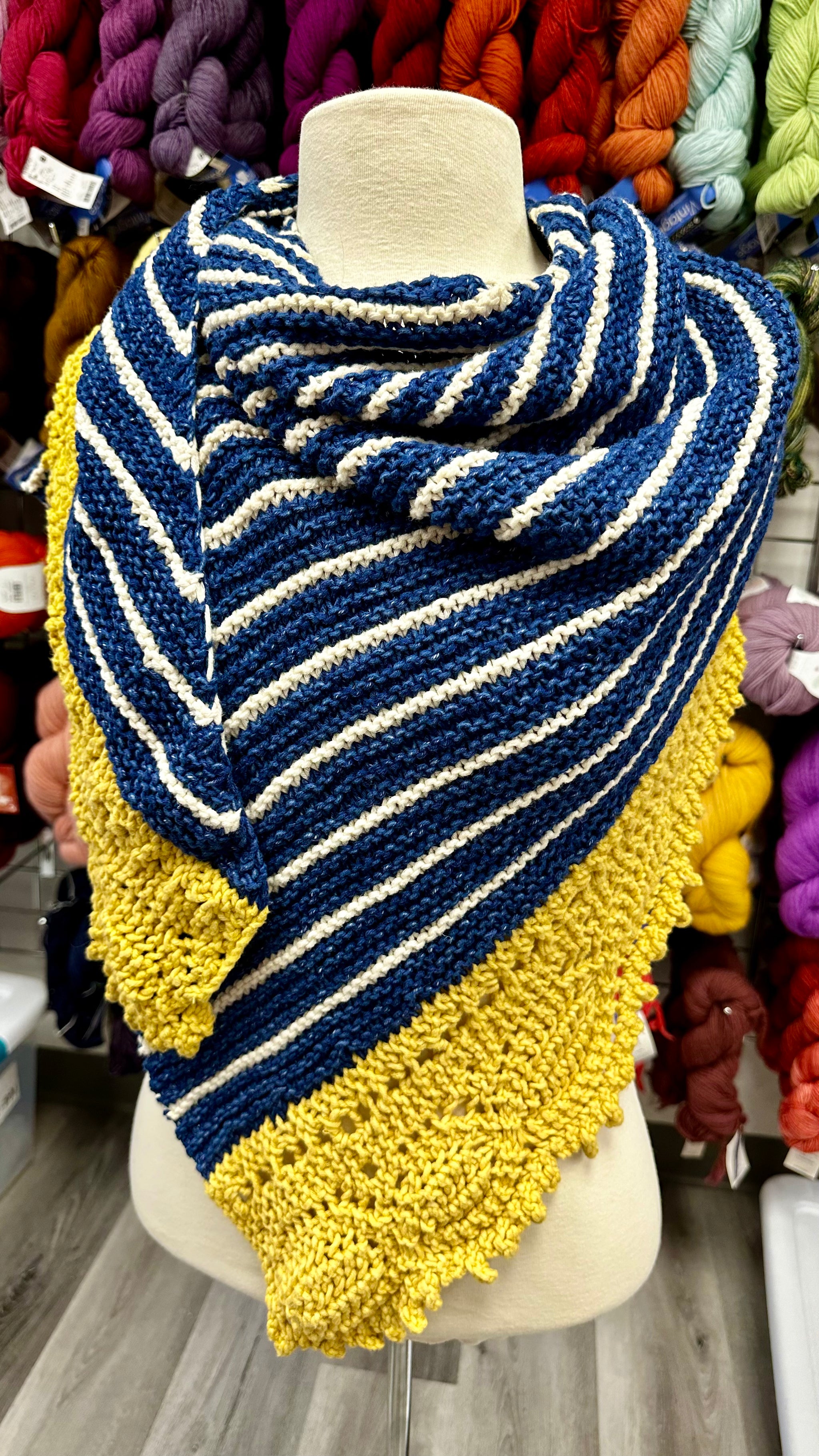 Devon cotton shawl  90