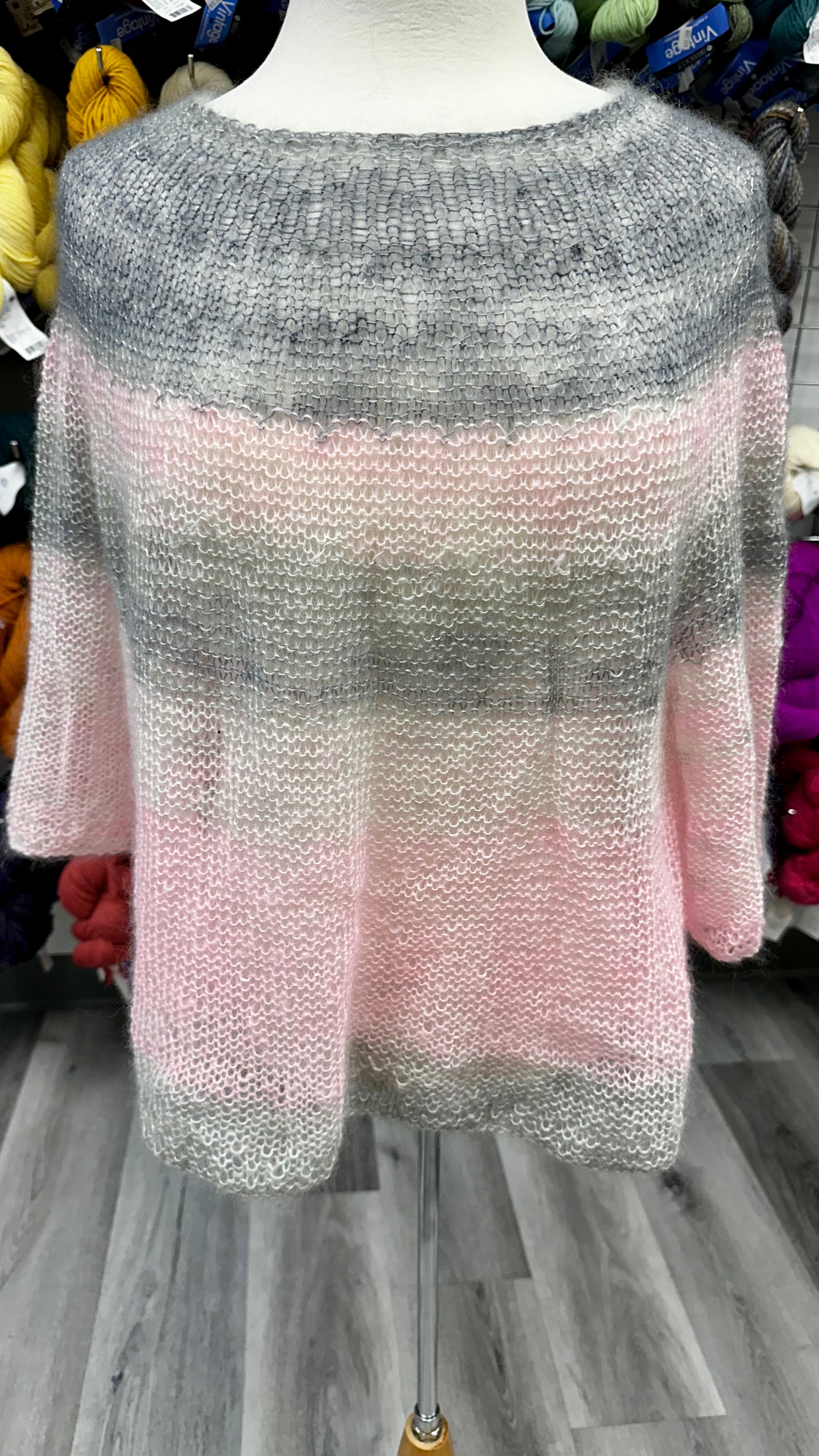 SONOMA DREAMS SILK MOHAIR TOPPER SIZE SMALL