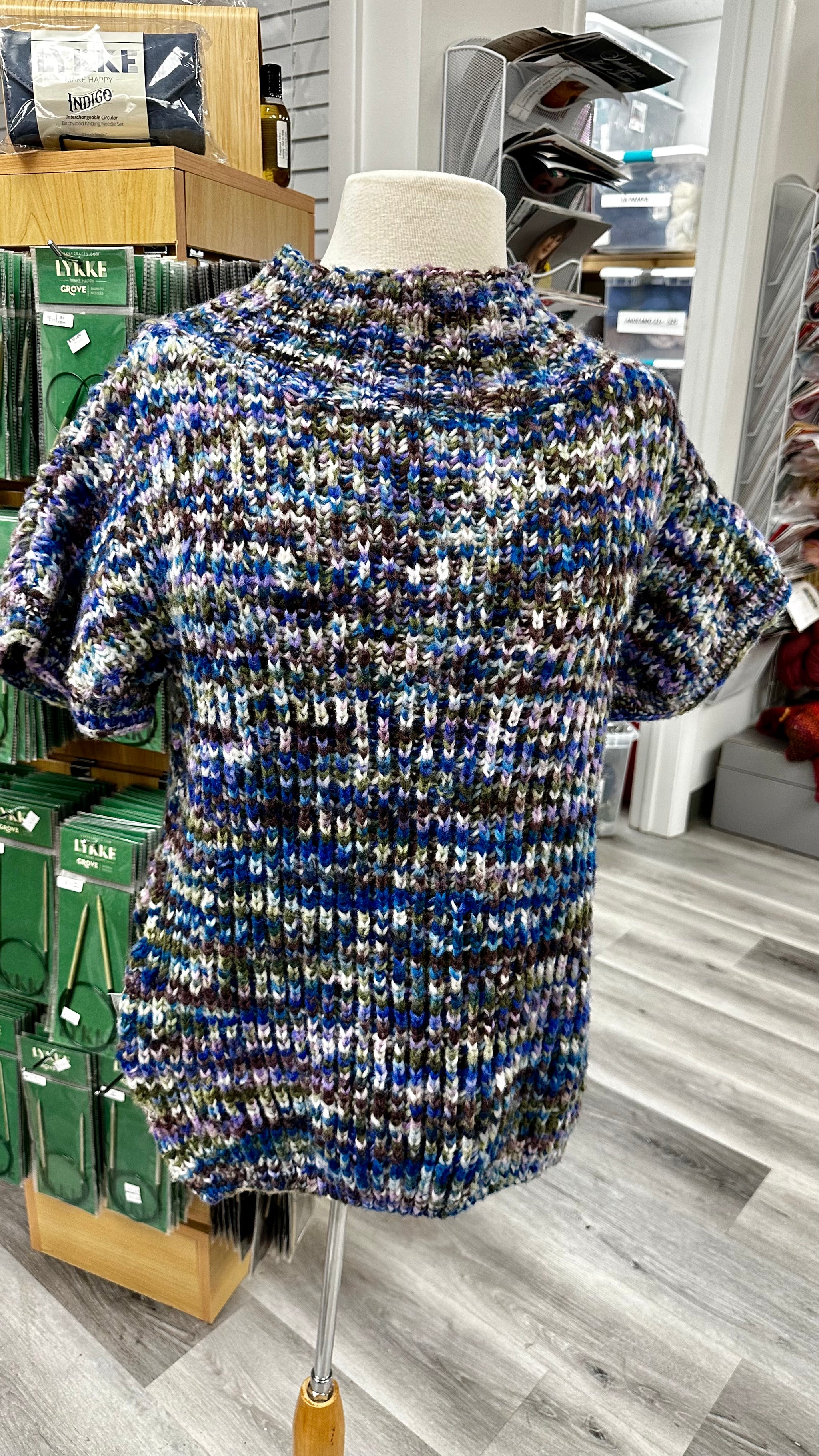 WOOL MULTI COLOR TOPPER 75