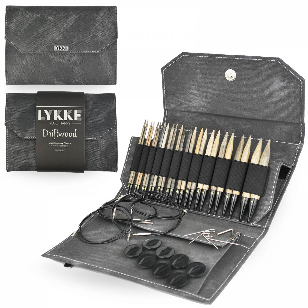 Lykke Driftwood Interchangeable Needles