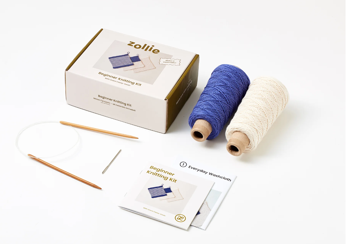 LEARN TO KNIT KIT - ZOLLIE