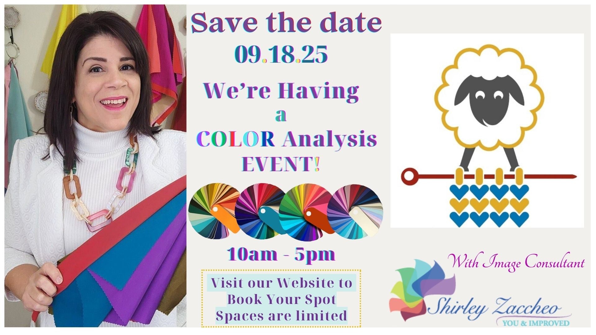 COLOR ANALYSIS - WITH SHIRLEY ZACCHEO