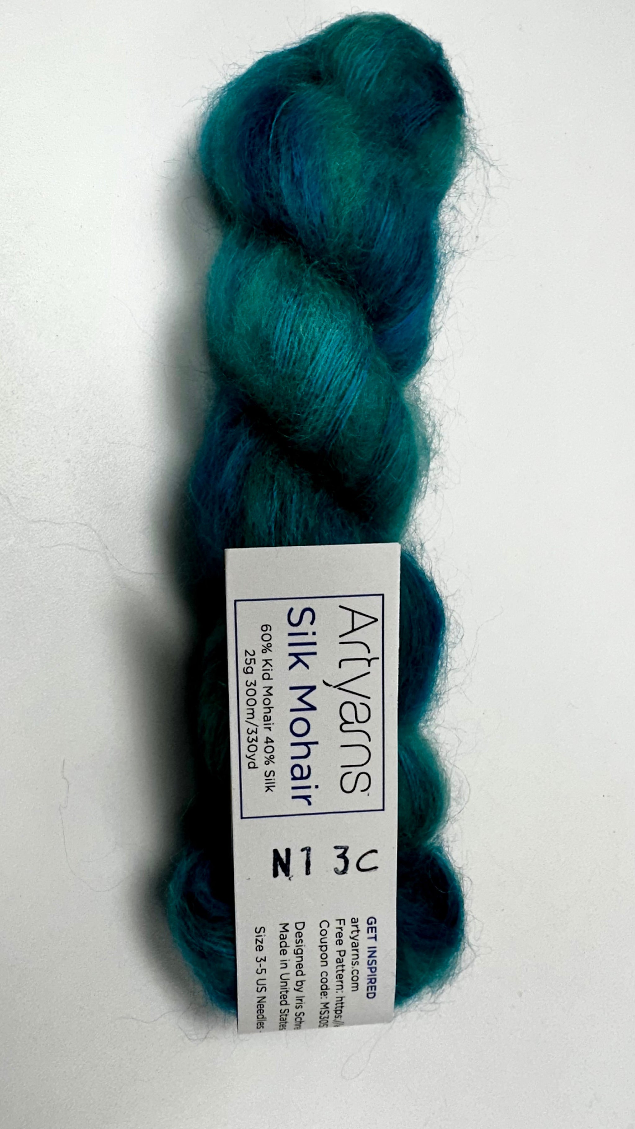 ARTYARNS SINGLE PLY MOHAIR/SILK BLEND