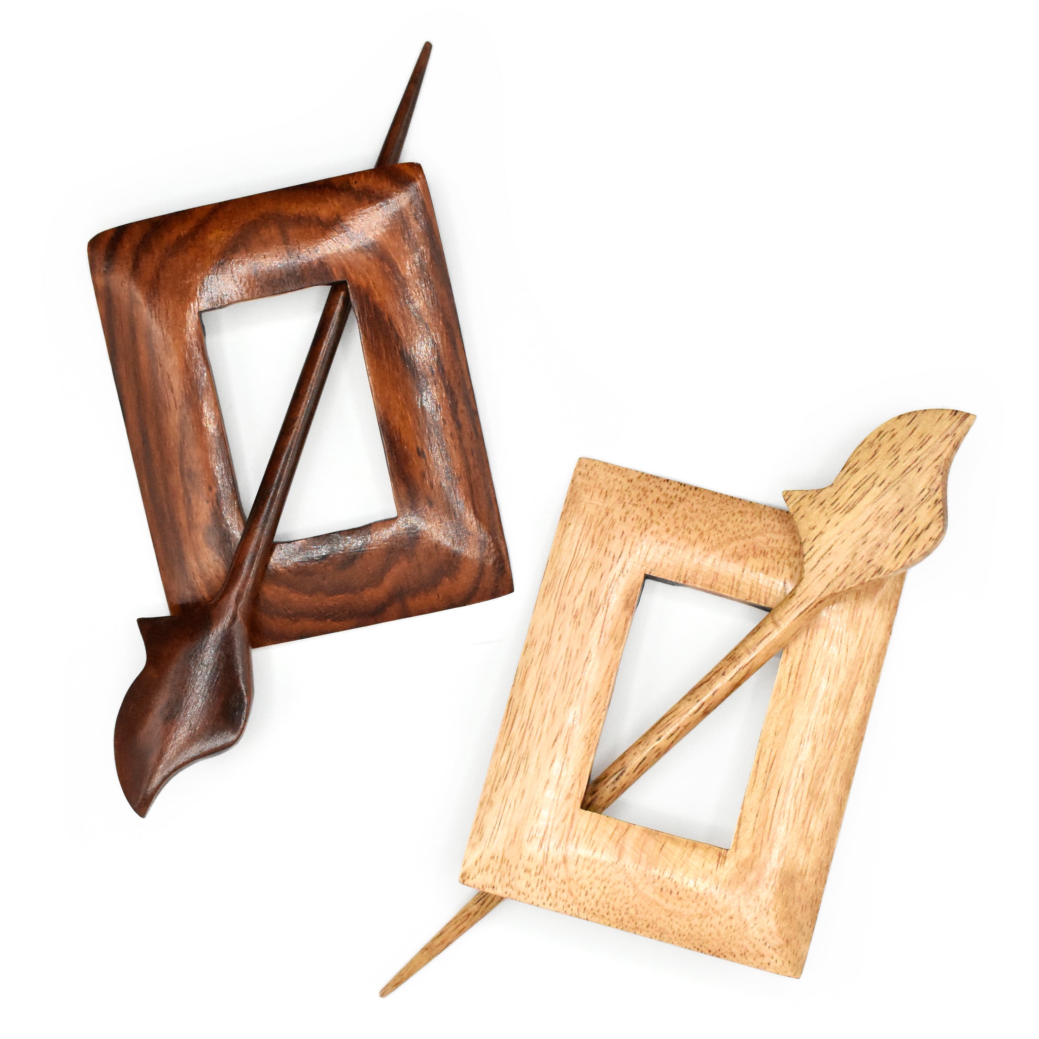 RECTANGLE (mango left/rosewood right)