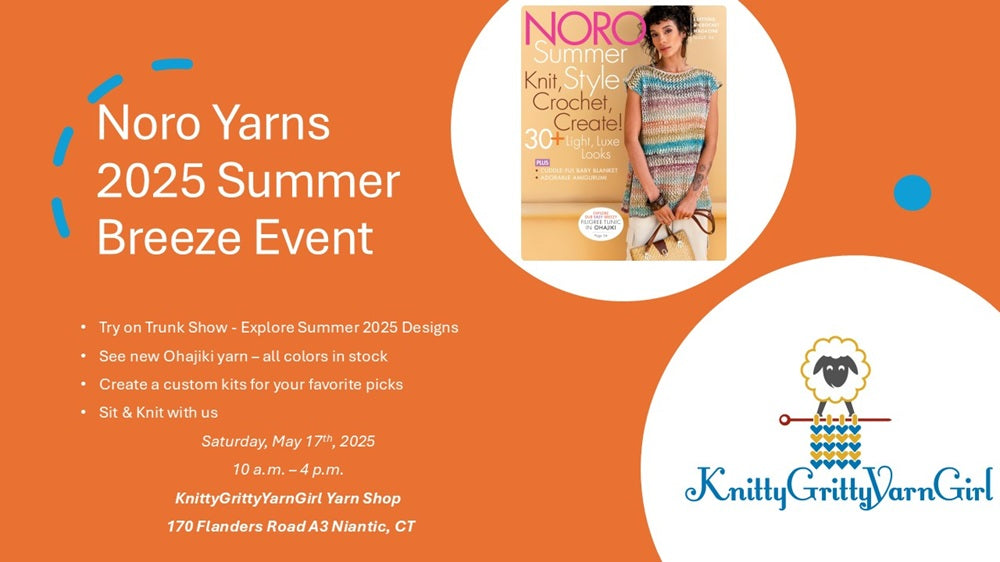 NORO MAGAZINE 26 SUMMER BREEZE TRY ON TRUNK SHOW EVENT
