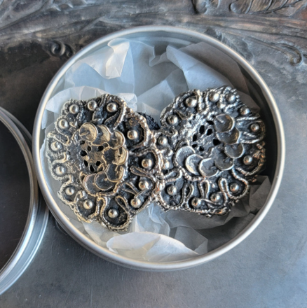 JUL DESIGNS PINS, BROOCHES, STUD BUTTONS