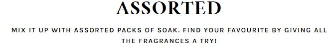 SOAK WASH
