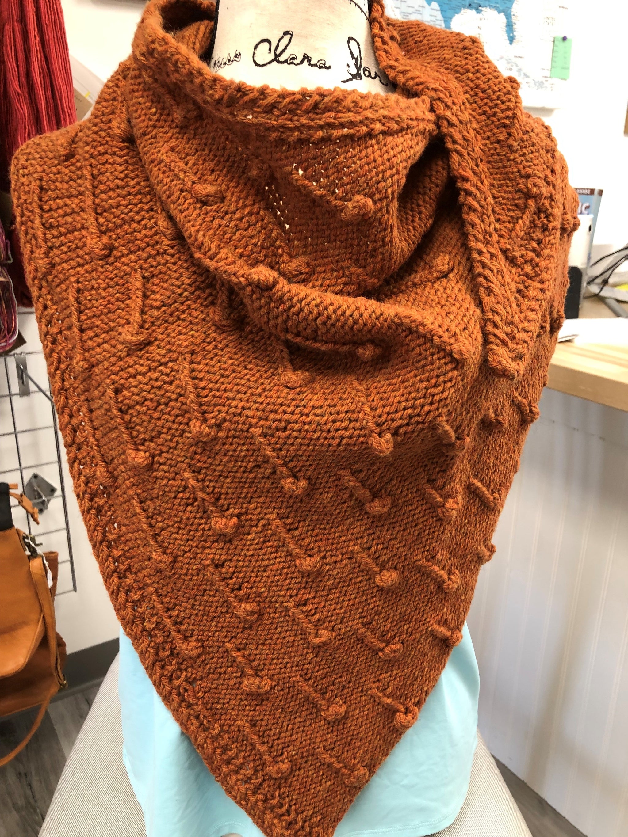 Bobble Shawlette - $50
