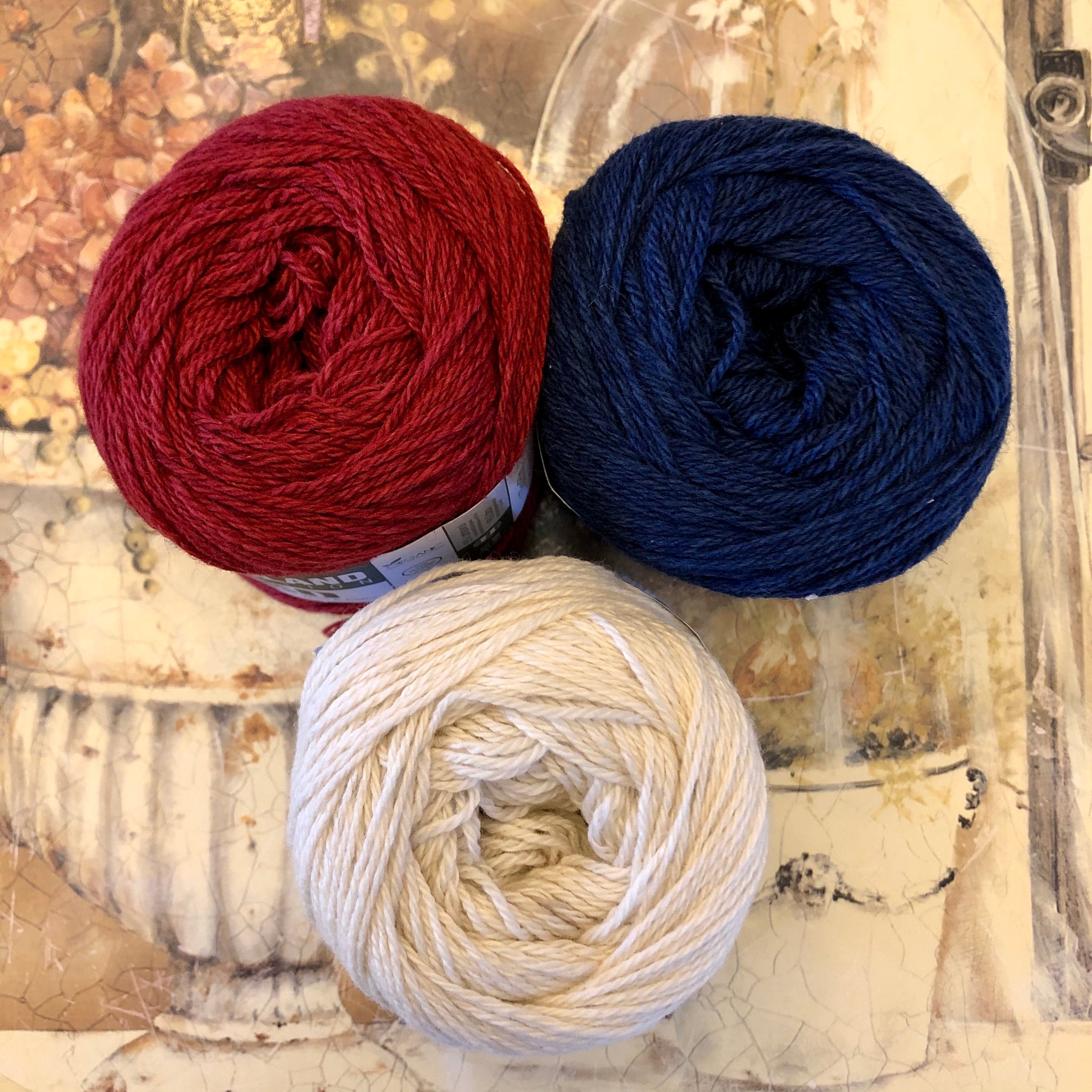 Patriot Games Shawlette Kit