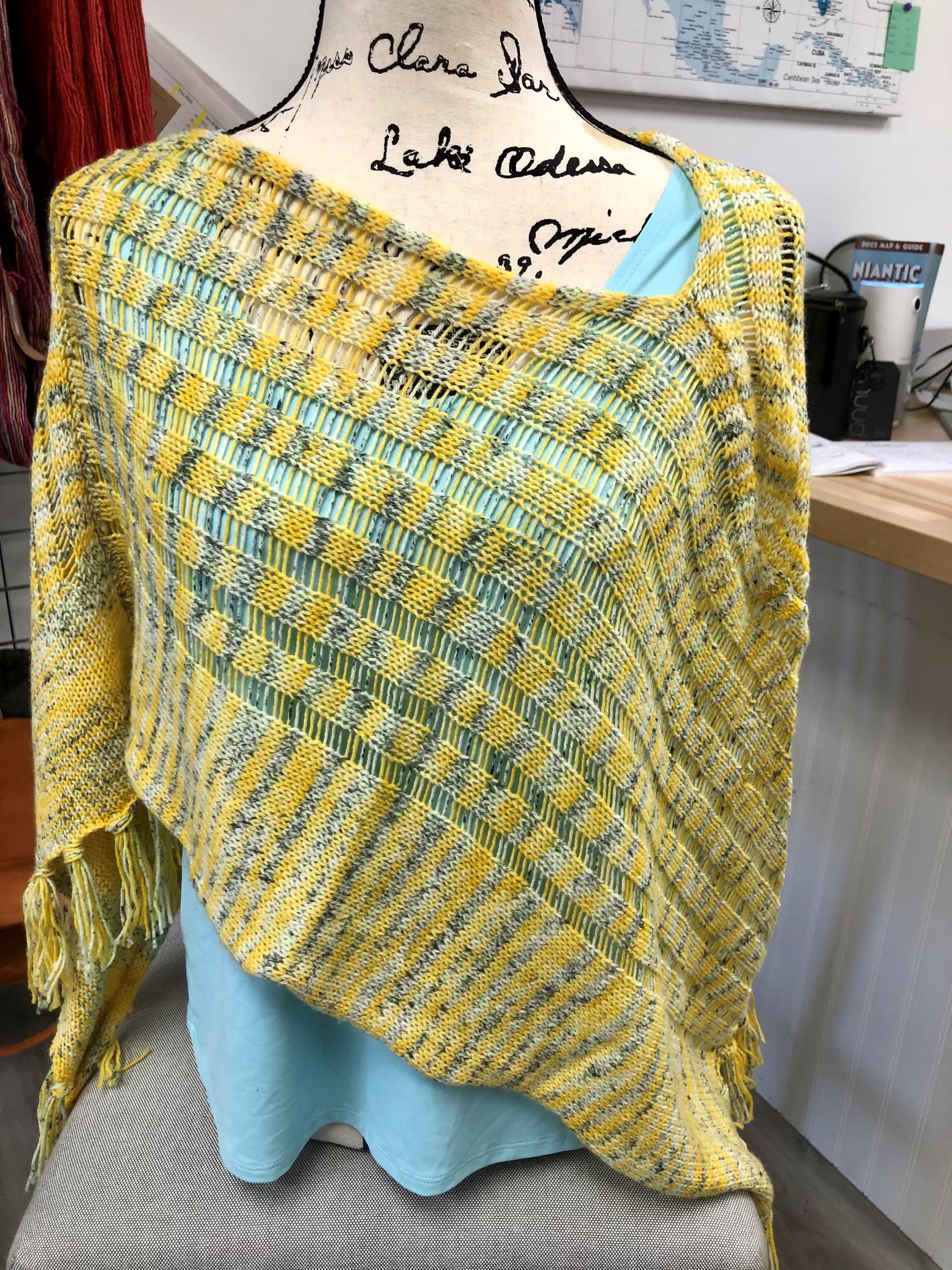 inez poncho $75