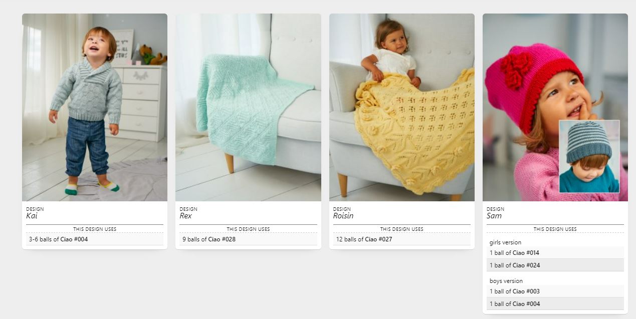 CIAO BABY PATTERN BOOK