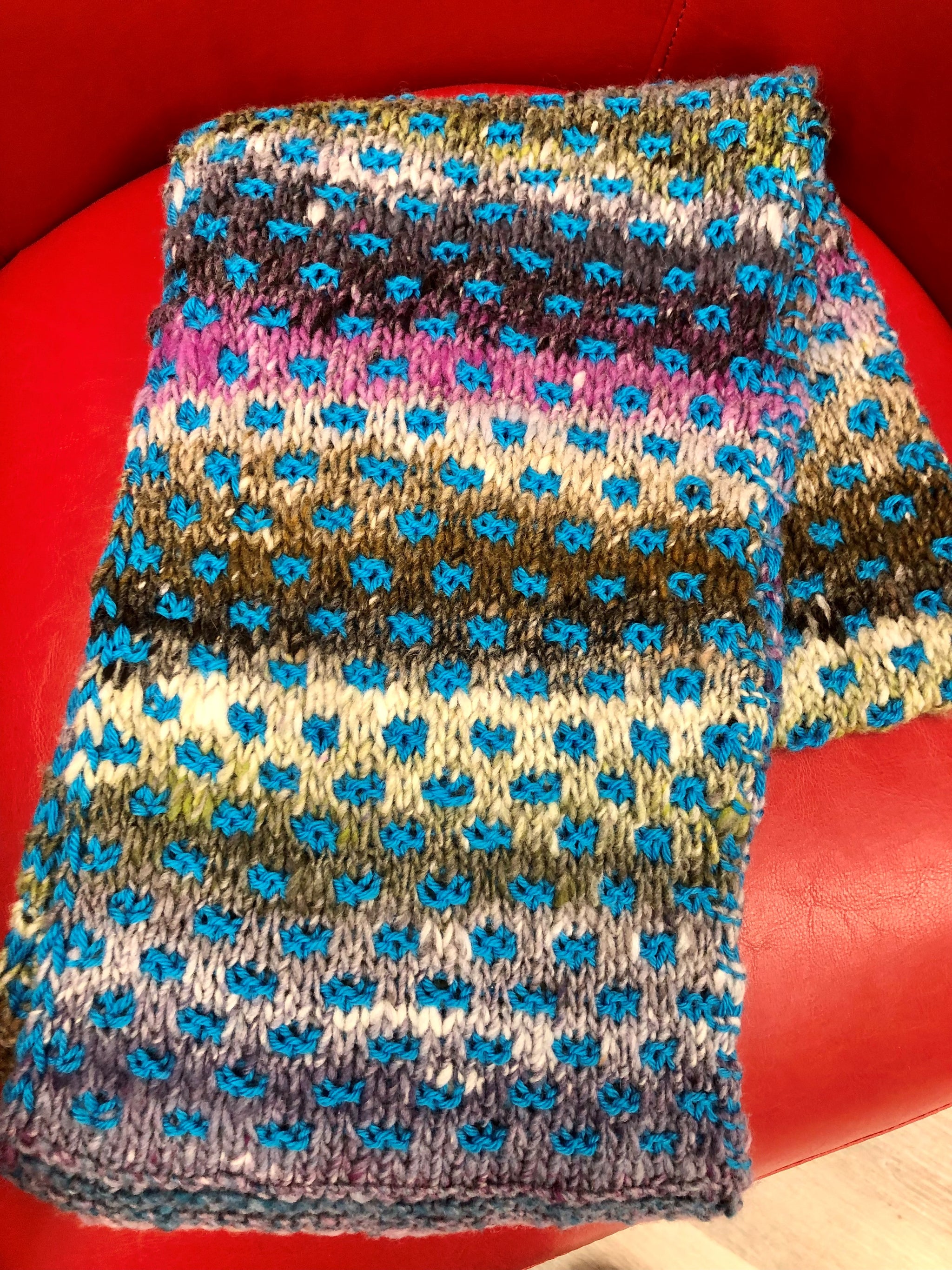 mosaic scarf