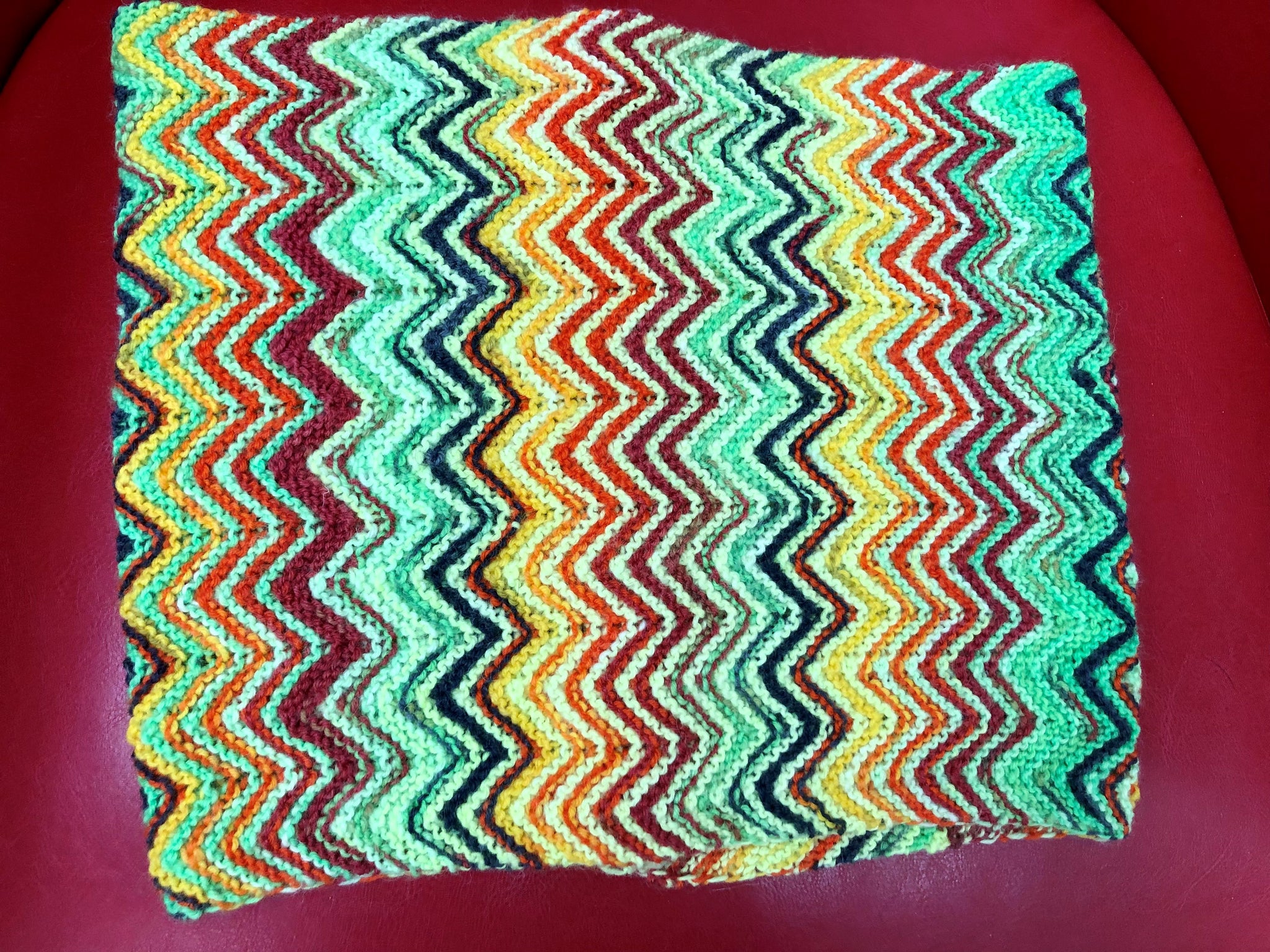 zigzag cowl