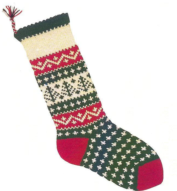 Candide Yarns Christmas Stocking Kit, Partridge