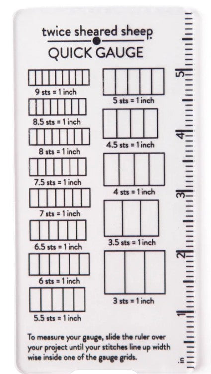 QUICK GAUGE RULER