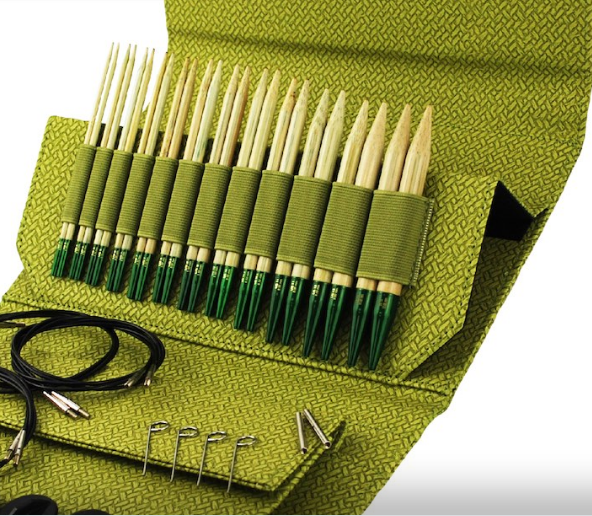 LYKKE Grove 3.5 10cm Interchangeable Bamboo Knitting Needles Set