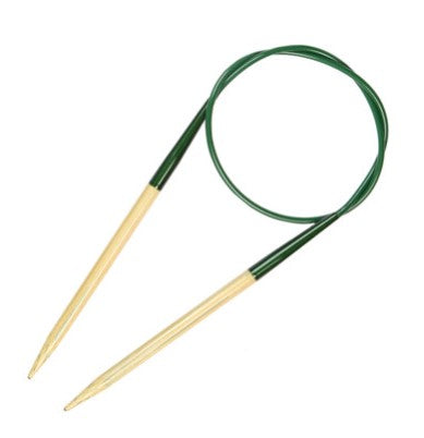 Size 8 US Bamboo Knitting Needles with Sheep Toppers